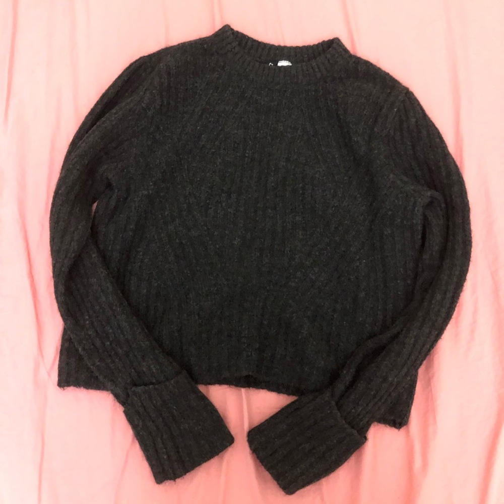 Grey Divided H&M sweater long sleeve sweater